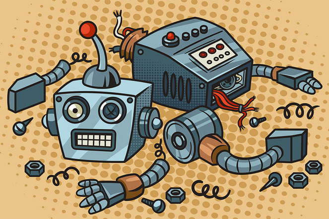 Werden Roboter sich eines Tages fortpflanzen, indem sie sich kannibalisieren? | © Shutterstock