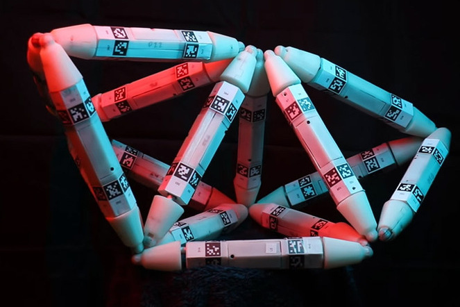Aus «Truss Links» bestehender Roboter der Columbia University. | © Columbia University