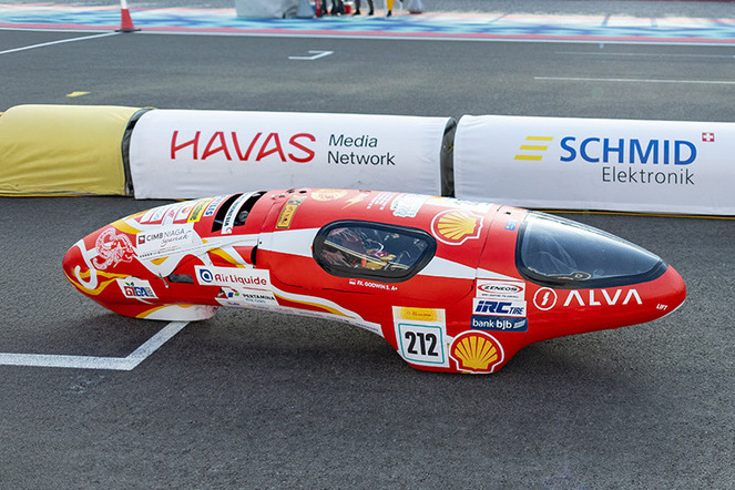 Nicht alltagtauglich aber sparsam: Die Prototypen des Shell Eco-Marathons schaffen mit dem Äquivalent von einem Liter Benzin mehrere Tausend Kilometer. | © Shell Eco Marathon Nicht alltagtauglich aber sparsam: Die Prototypen des Shell Eco-Marathons schaffen mit dem Äquivalent von einem Liter Benzin mehrere Tausend Kilometer. | © Shell Eco Marathon