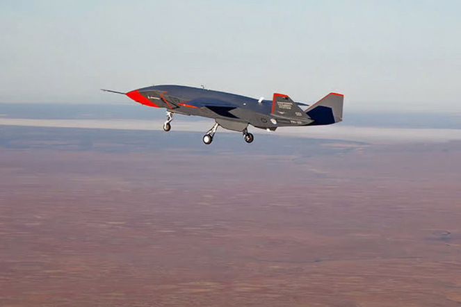 Von Boeing entwickelte Kampfdrohne «Loyal Wingman». | © Boeing Von Boeing entwickelte Kampfdrohne «Loyal Wingman». | © Boeing